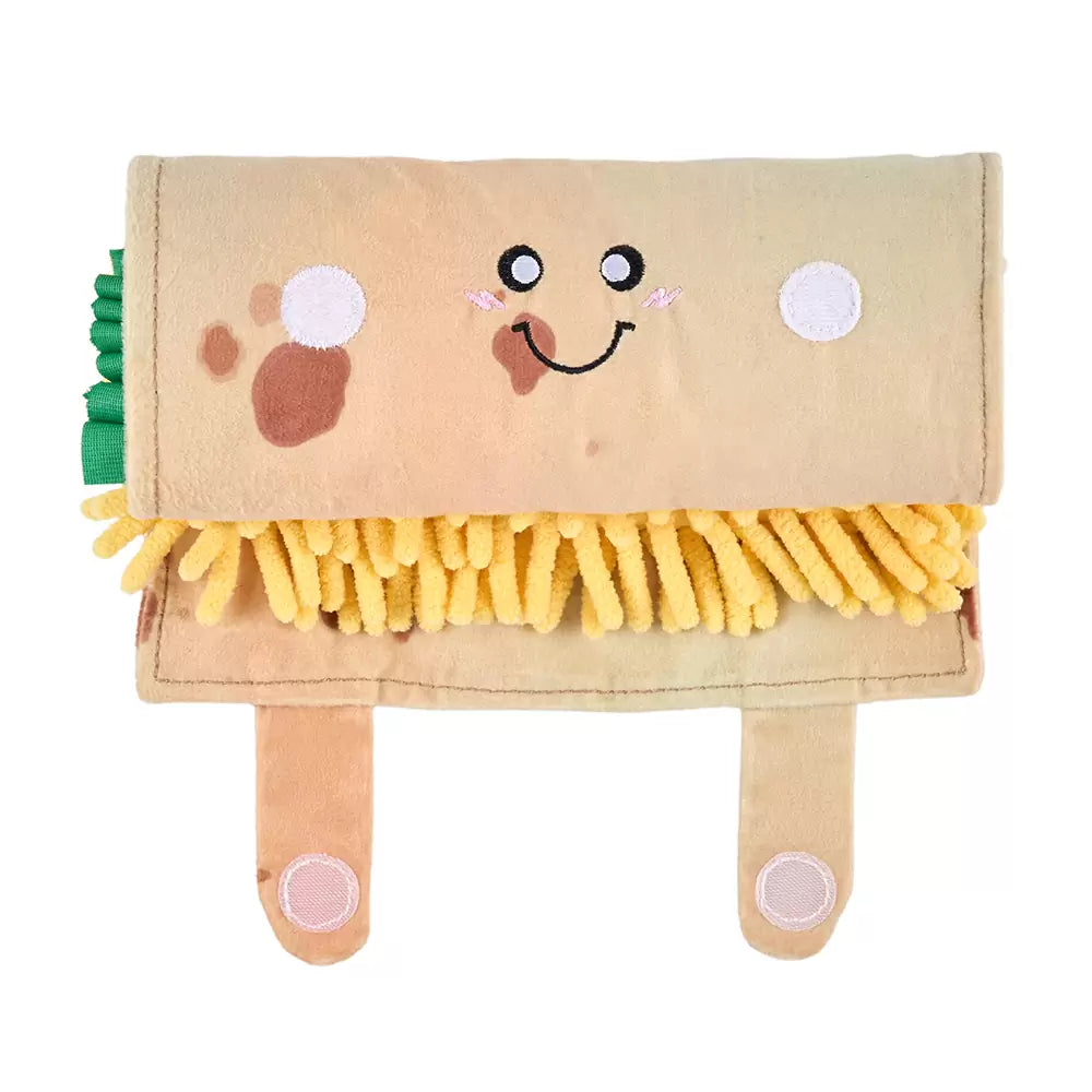 ZippyPaws Snufflerz Roll Interactive Dog Toy - Burrito
