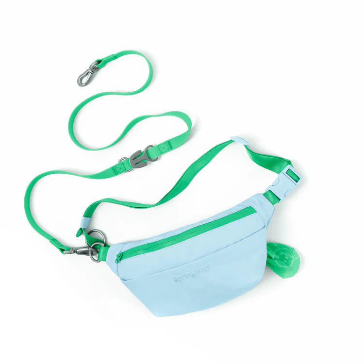 Springland Hands-Free Dog Walking Bag with Leash