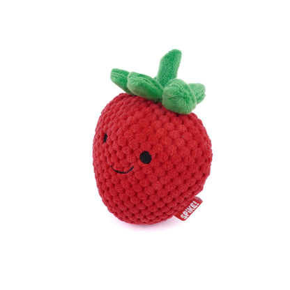 Spike Kawaii Plush Strawberry Dog Toy