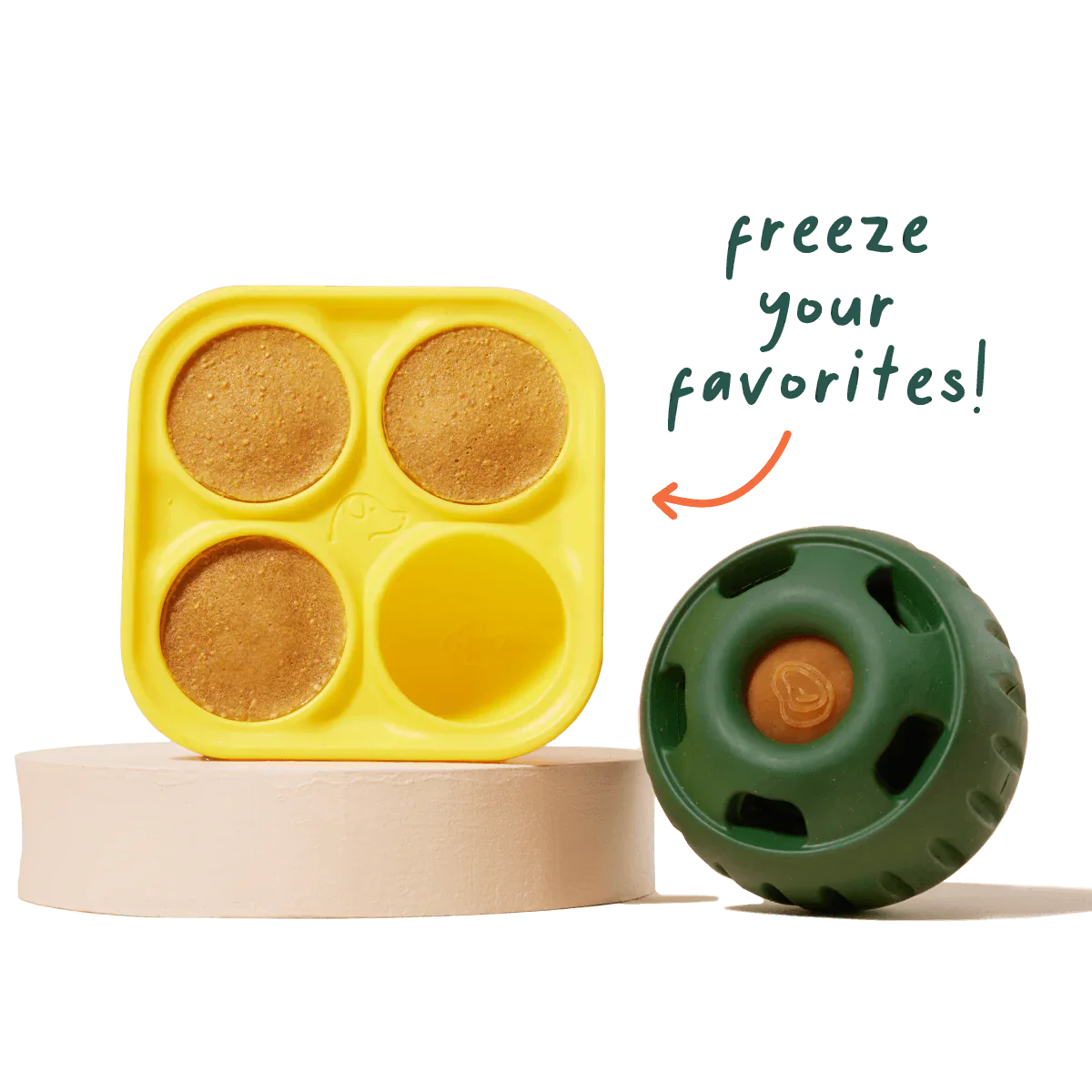 Woof Pupsicle Toy Treat Tray