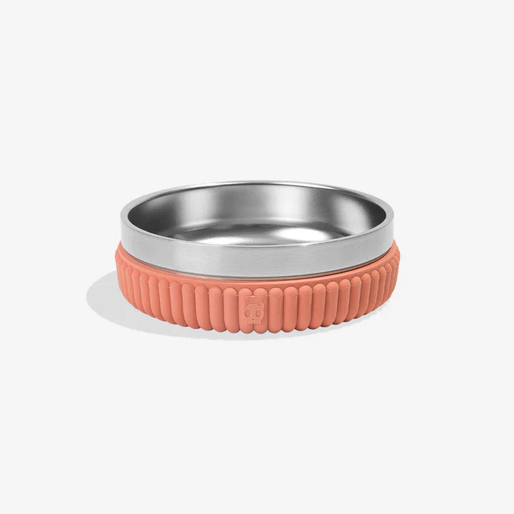 Zee.Dog Tuff Bowl Stripes Clay - Small