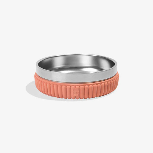 Zee.Dog Tuff Bowl Stripes Clay - Small