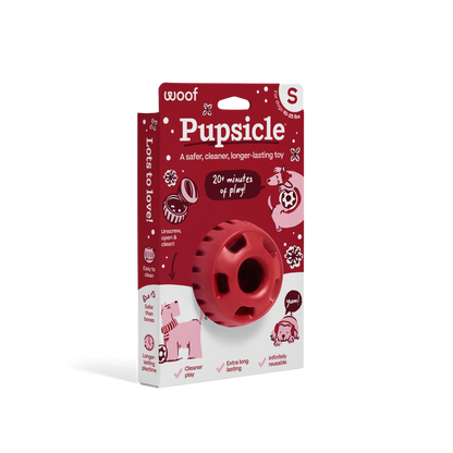 Woof Festive Red Pupsicle Toy
