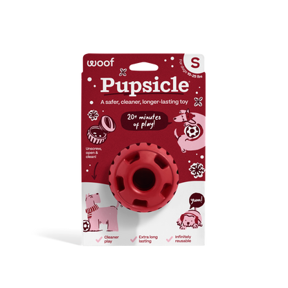 Woof Festive Red Pupsicle Toy