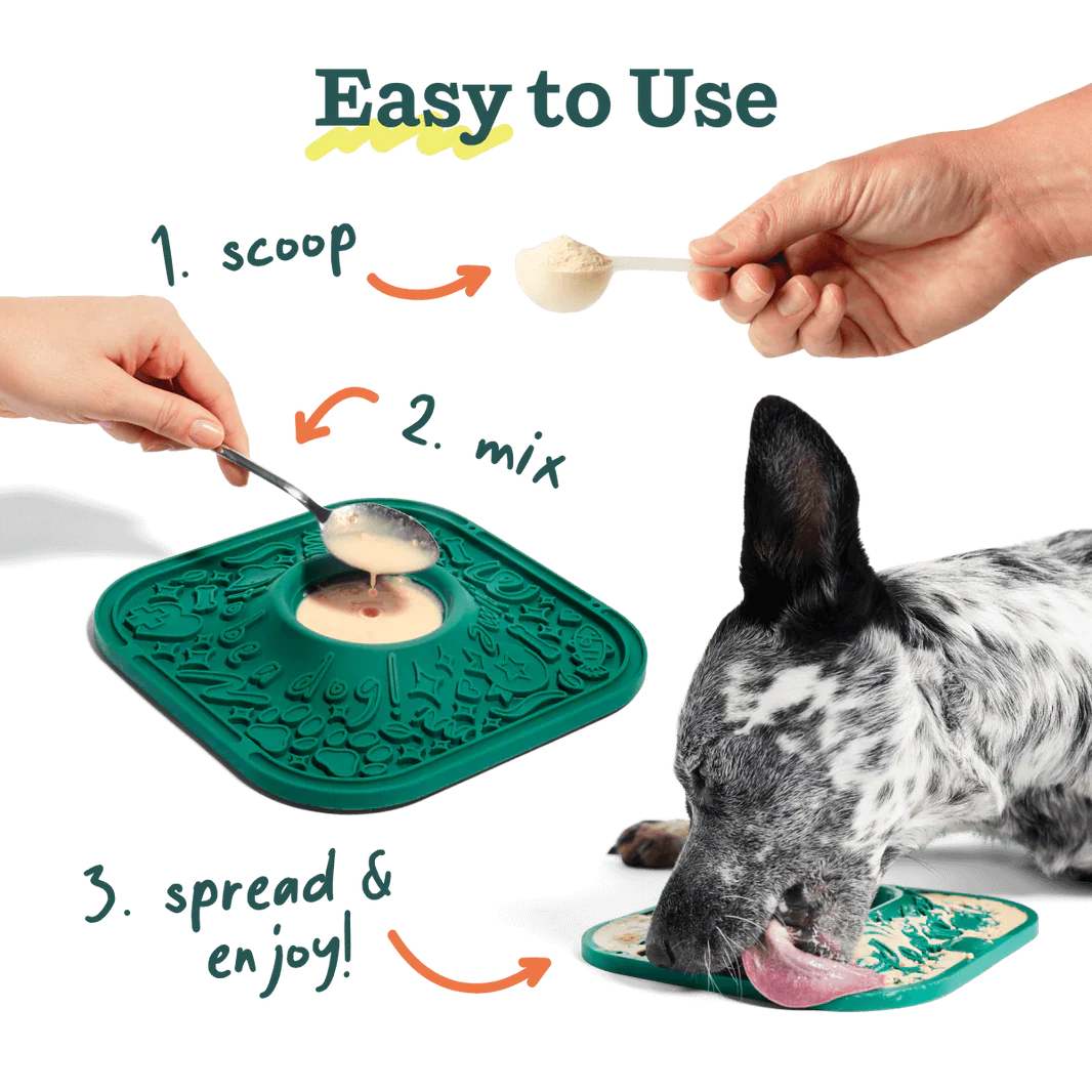 Woof Dog LickMat with Suction Cups