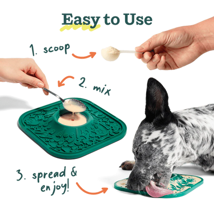 Woof Dog LickMat with Suction Cups
