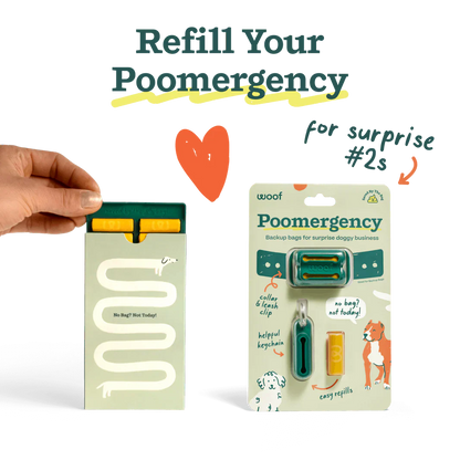 Woof Poomergency Poo Bag Refills