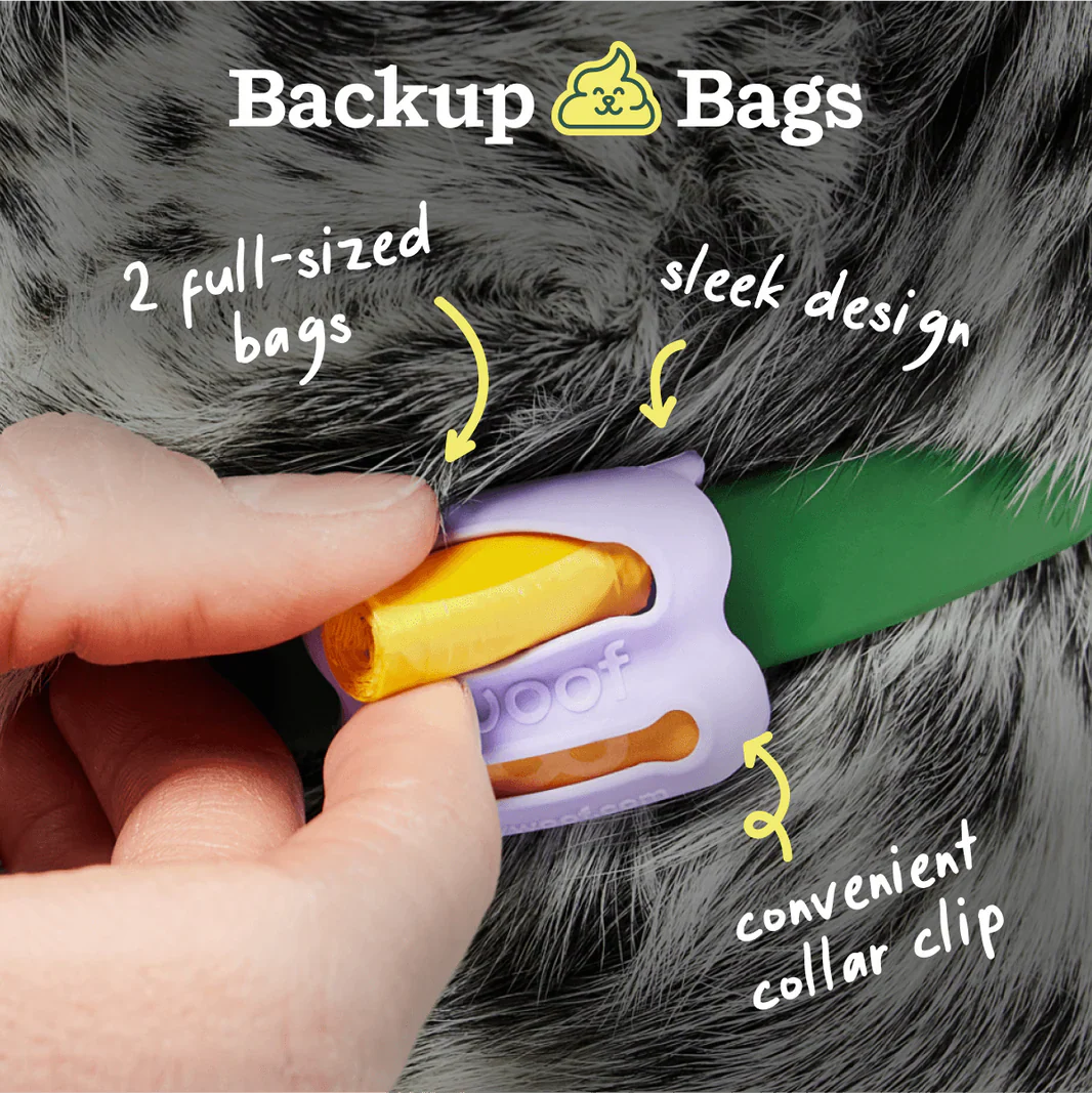 Woof Poomergency Poo Bags & Poo Holders