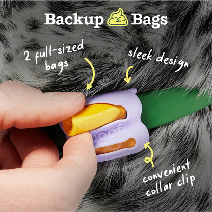 Woof Poomergency Poo Bags & Poo Holders