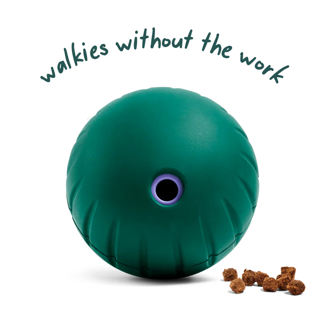 Woof Walkabout Slow Feeder Ball & Treat Puzzle Dog Toy