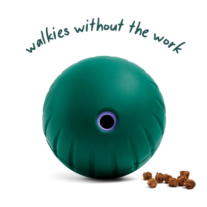 Woof Walkabout Slow Feeder Ball & Treat Puzzle Dog Toy