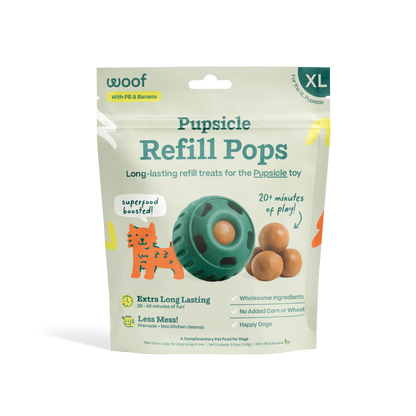 Woof Pupsicle Toy Refill Pops