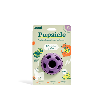 Woof Lavender Pupsicle Toy
