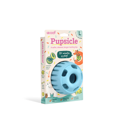 Woof Blue Birthday Pupsicle Toy