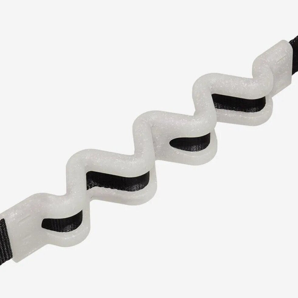 the zig-zag anti-shock design feature