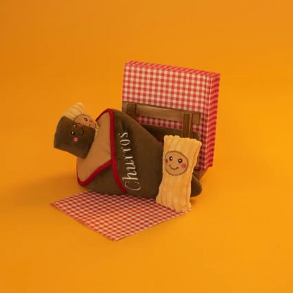 ZippyPaws Burrow Dog Toy - Churro Cone