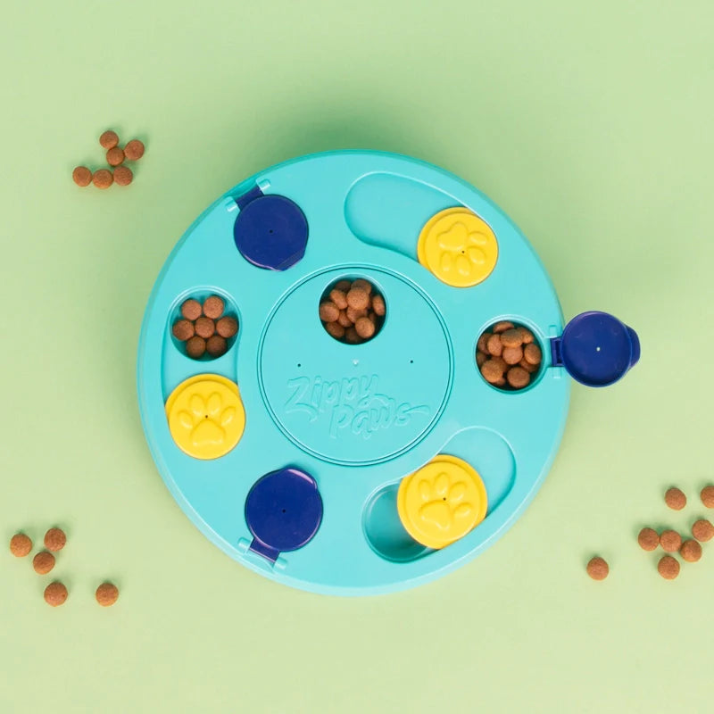 SmartyPaws Puzzler 3 in 1 Puzzle Game and Slow Feeder for Dogs