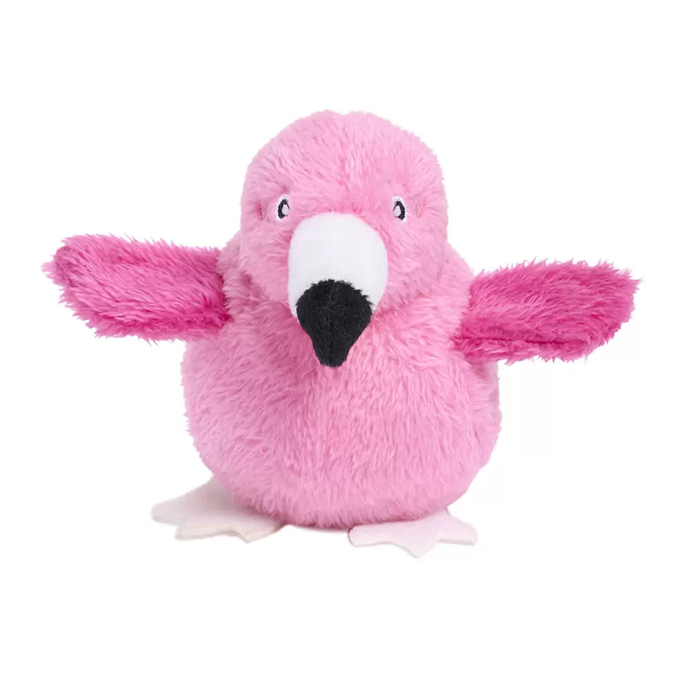 ZippyPaws 2-in-1 Birdiez Dog Toy - Flamingo