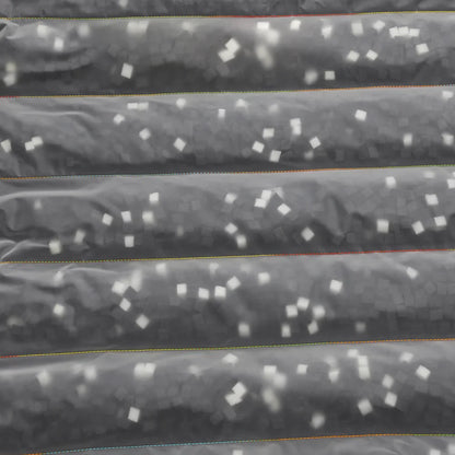 Close-up of air mat cubed foam feature