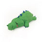 ZippyPaws Snooziez with Shhhqueaker Dog Toy - Alligator