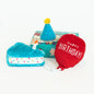 ZippyPaws Dog Toy Birthday Box Gift Set