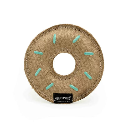 ZippyPaws Cotton & Jute  ecoZippy Jute Donutz