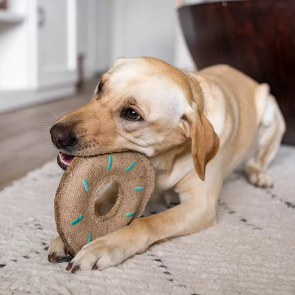 ZippyPaws Cotton & Jute  ecoZippy Jute Donutz