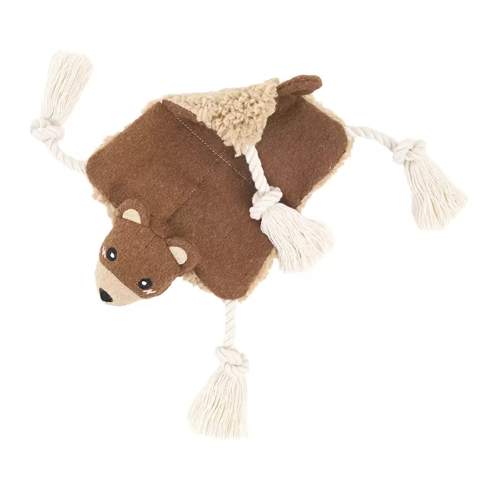 ZippyPaws ecoZippy Knotty Crawler – Bear