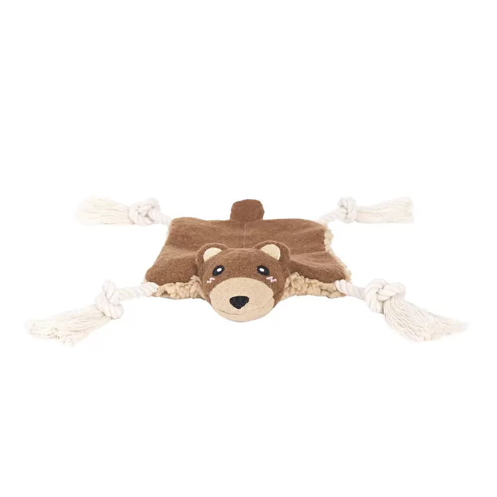 ZippyPaws ecoZippy Knotty Crawler – Bear
