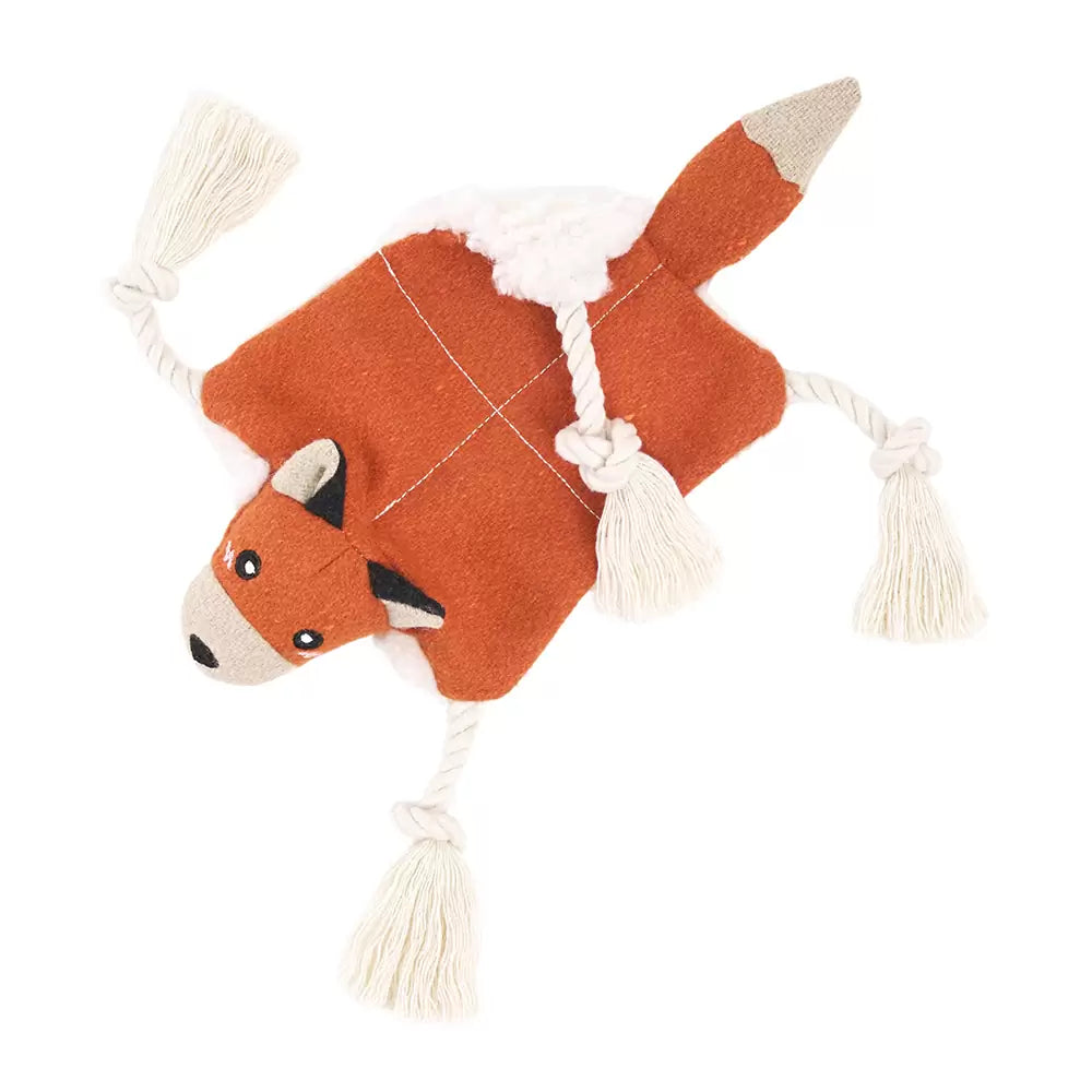 ZippyPaws ecoZippy Knotty Crawler – Fox