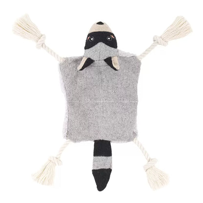 ZippyPaws ecoZippy Knotty Crawler – Raccoon