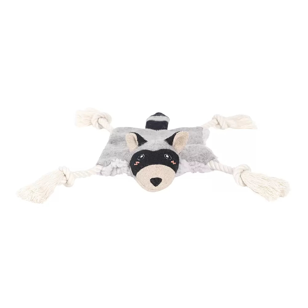 ZippyPaws ecoZippy Knotty Crawler – Raccoon