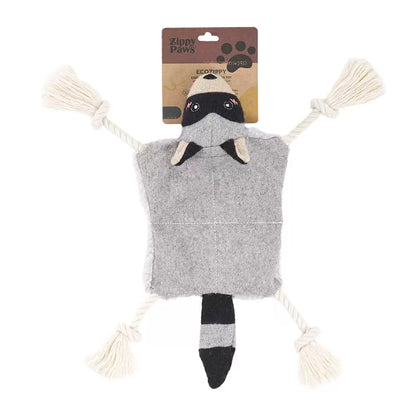 ZippyPaws ecoZippy Knotty Crawler – Raccoon