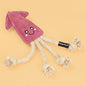 ZippyPaws ecoZippy Suede and Rope Buddies – Squid