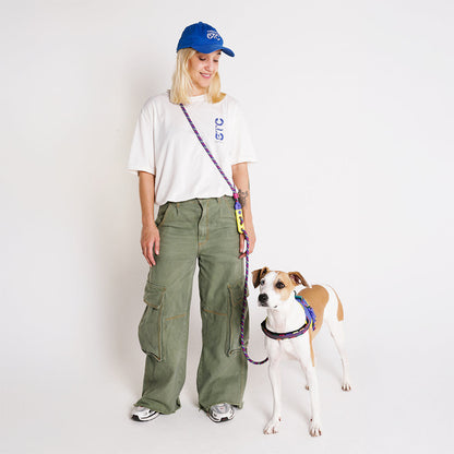 Zee.Dog x FARM RIO Hands-Free Dog Lead - Samba