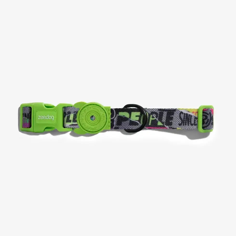 Zee.Dog Lords of Zee.Town Classic Dog Collar - Manifesto
