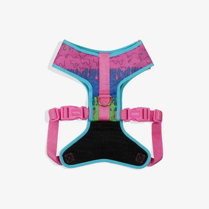 Zee.Dog Lords of Zee.Town Adjustable Air Mesh Harness for Dogs - Melted