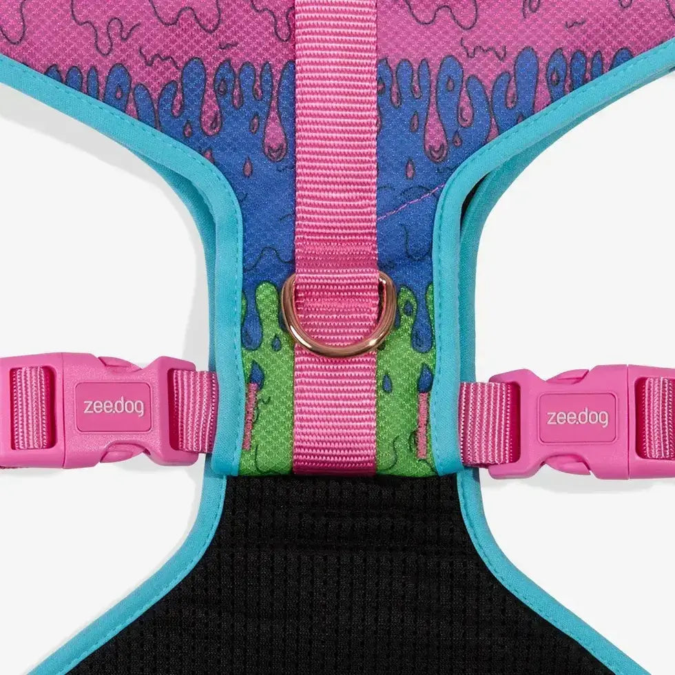 Zee.Dog Lords of Zee.Town Adjustable Air Mesh Harness for Dogs - Melted