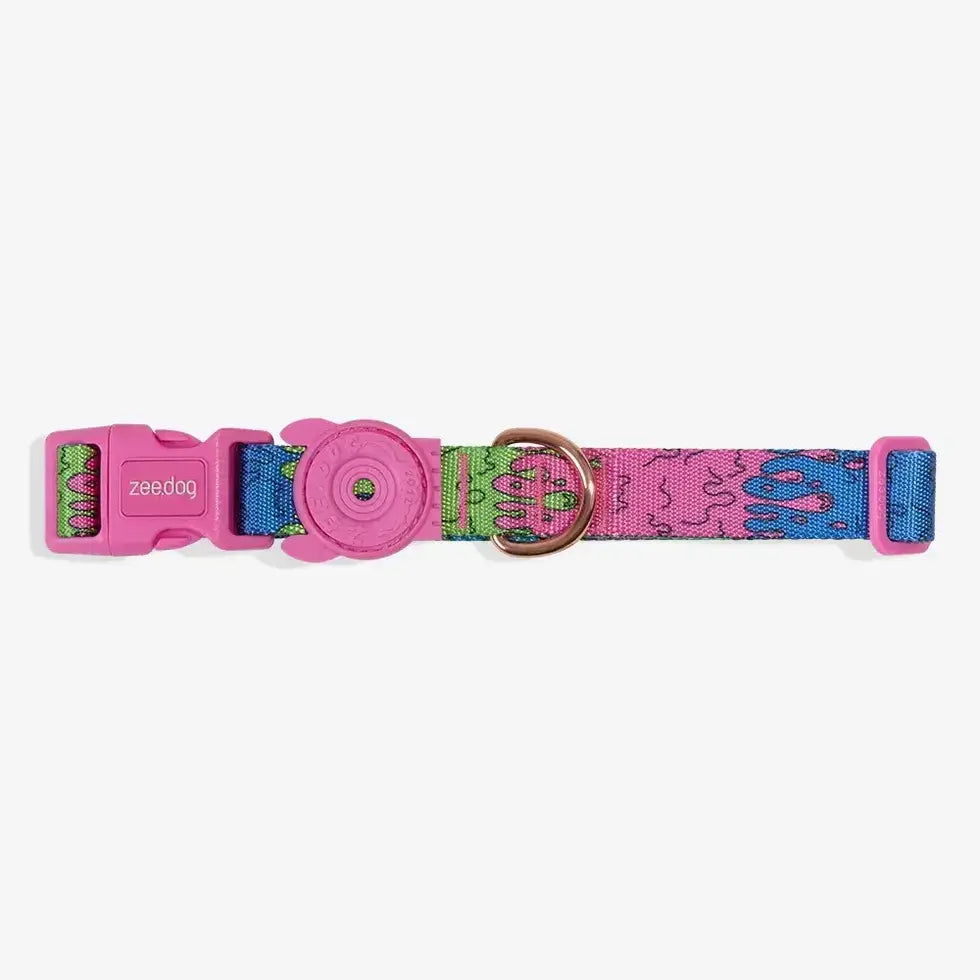 Zee.Dog Lords of Zee.Town Classic Dog Collar - Melted