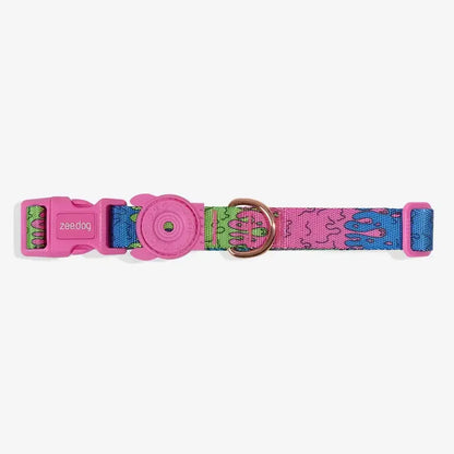 Zee.Dog Lords of Zee.Town Classic Dog Collar - Melted
