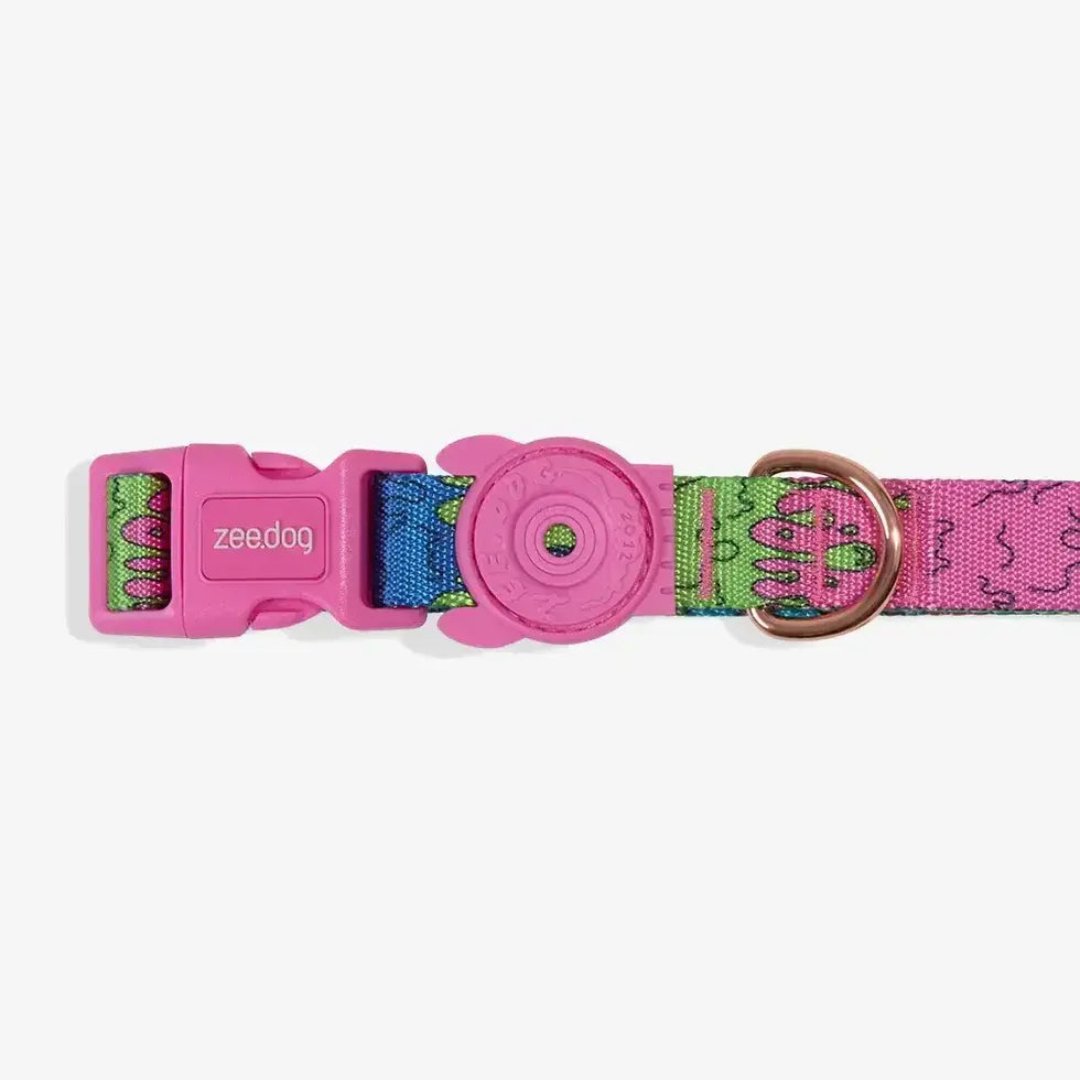 Zee.Dog Lords of Zee.Town Classic Dog Collar - Melted