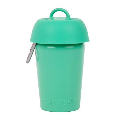 Springland Travel Water Bowl Flip Top Water Bottle for Dogs