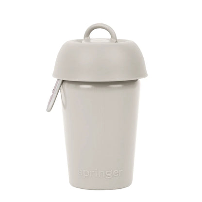 Springland Travel Water Bowl Flip Top Water Bottle for Dogs