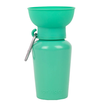 Springland Travel Water Bowl Flip Top Water Bottle for Dogs