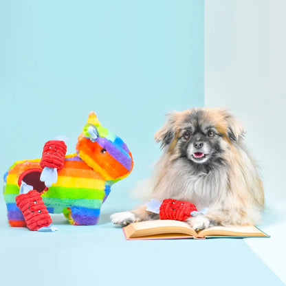 ZippyPaws Burrow Dog Toy - Piñata Burrow