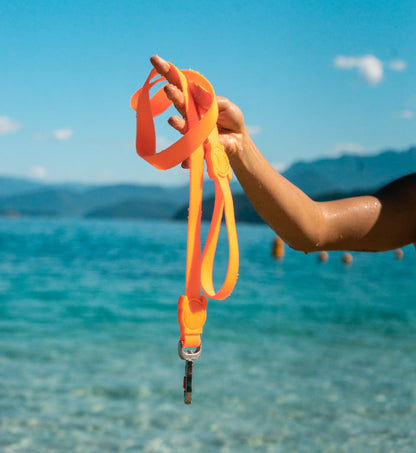 Zee.Dog Neopro Tangerine Dog Lead
