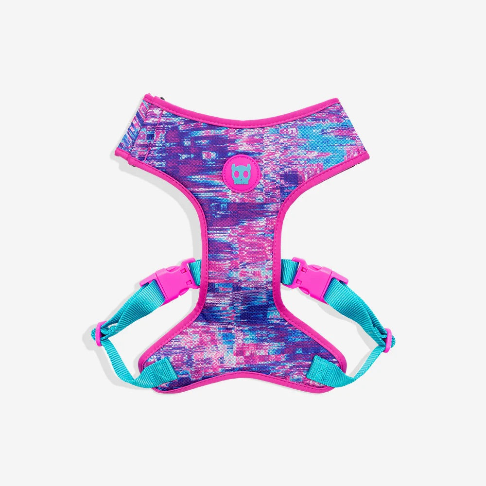 Zee.Dog Glitch Adjustable Air Mesh Harness for Dogs - Error #502