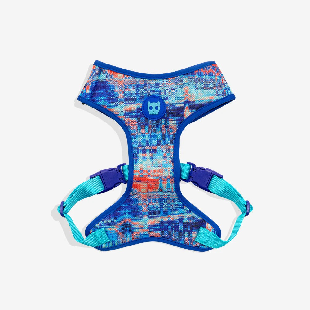 Zee.Dog Glitch Adjustable Air Mesh Harness for Dogs - Error #404