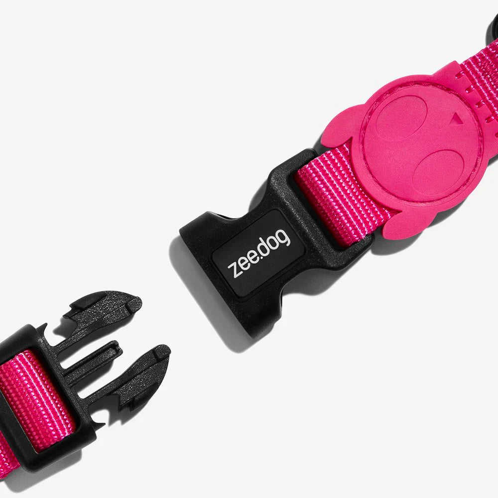 Zee.Dog Pink LED Dog Collar