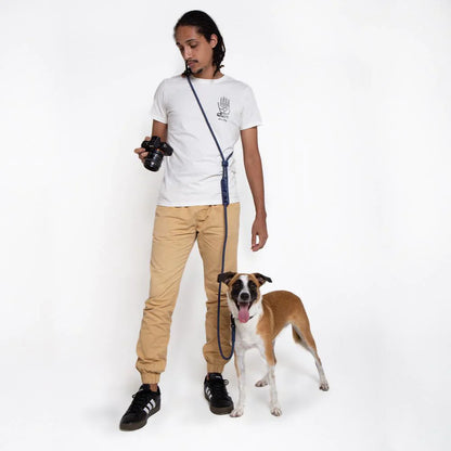 Zee.Dog Hands-Free Dog Lead - Deep Blue